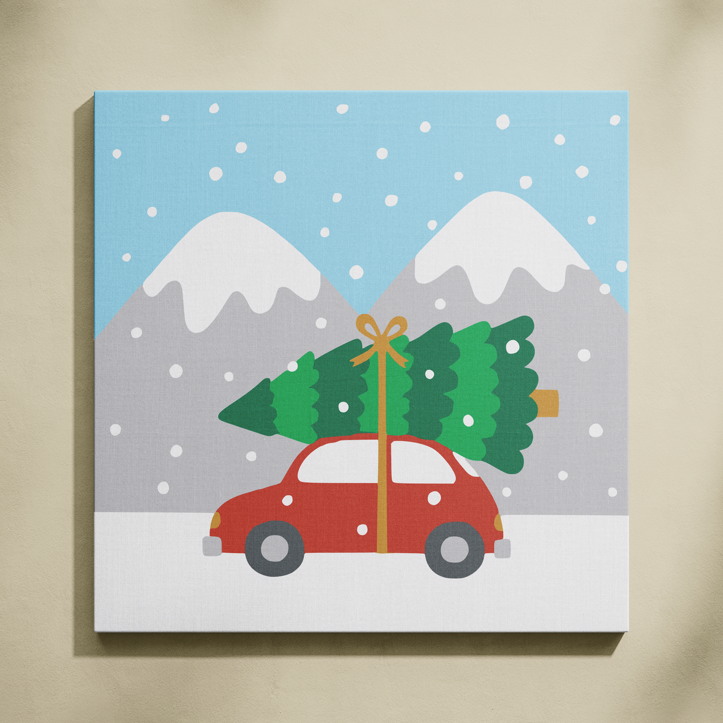 Bu Mevsim Sayılarla Boyama Seti 35x35 cm