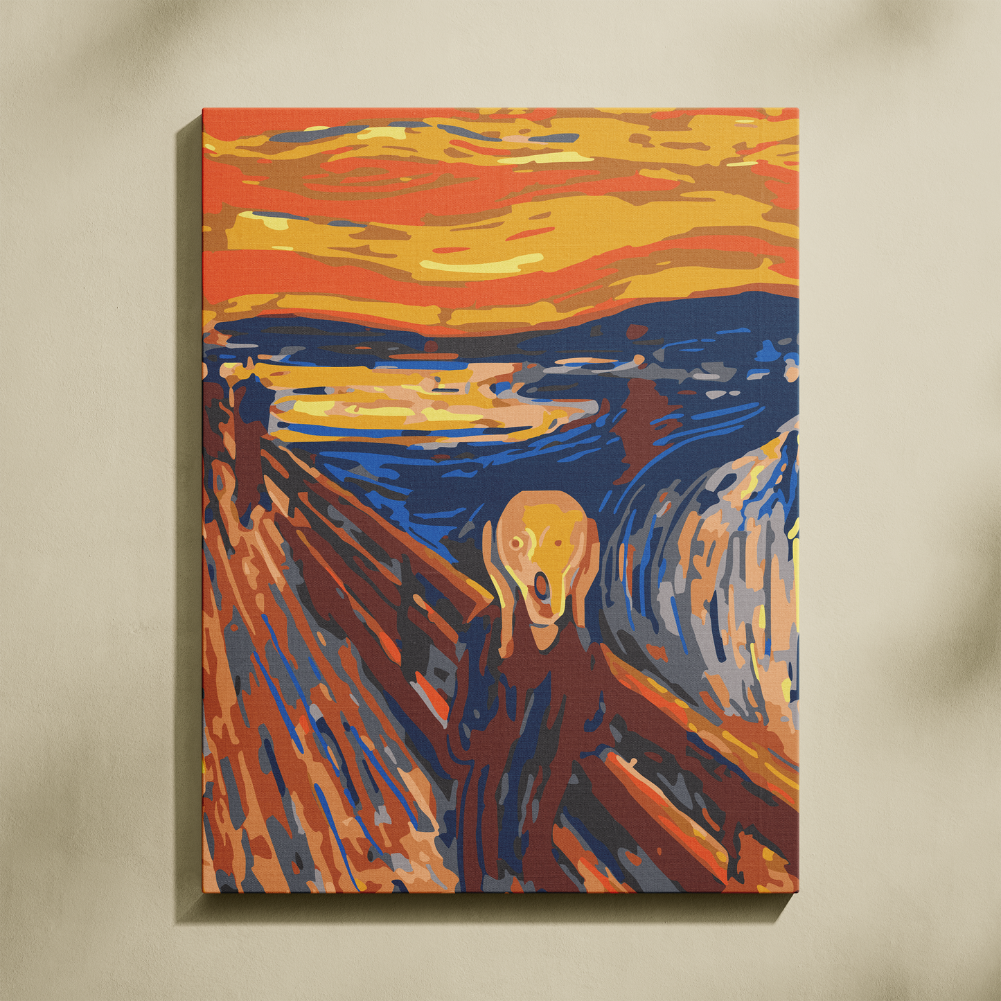 Çığlık Sayılarla Boyama Seti 35x45 cm