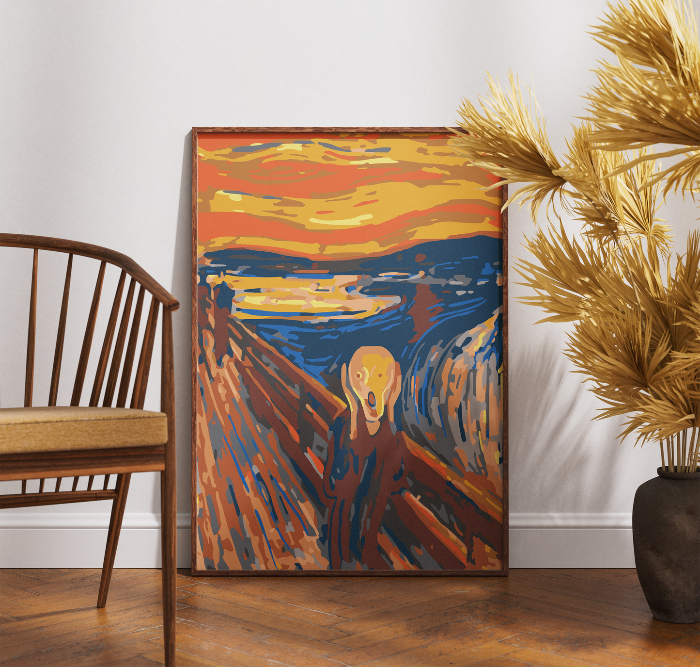Çığlık Sayılarla Boyama Seti 35x45 cm