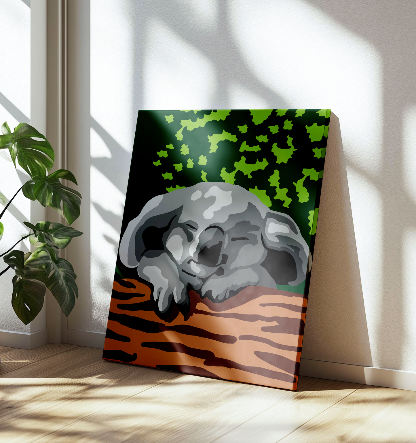 Koala Sayılarla Boyama Seti 35x45 cm