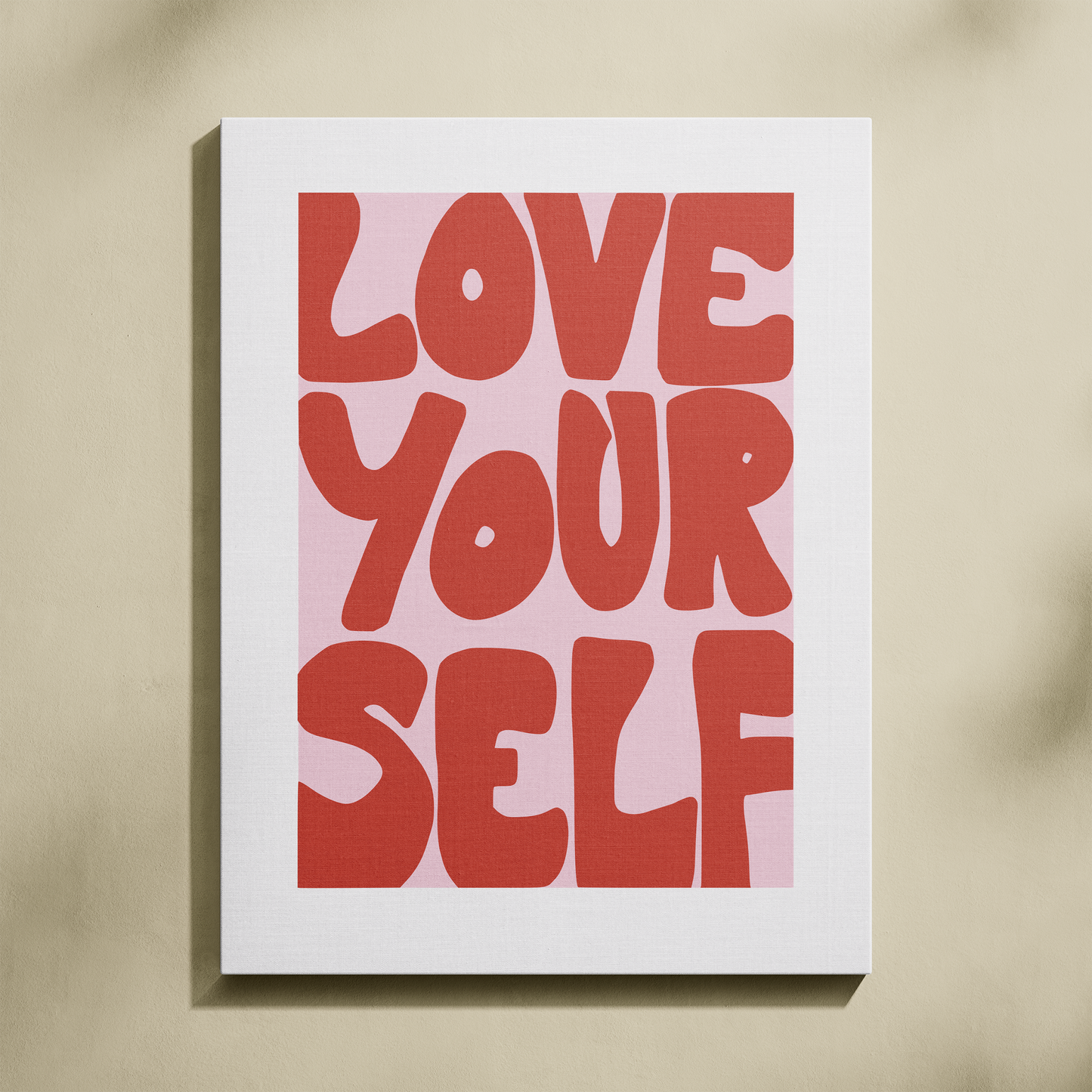 Love Yourself Sayılarla Boyama Seti 35x45 cm