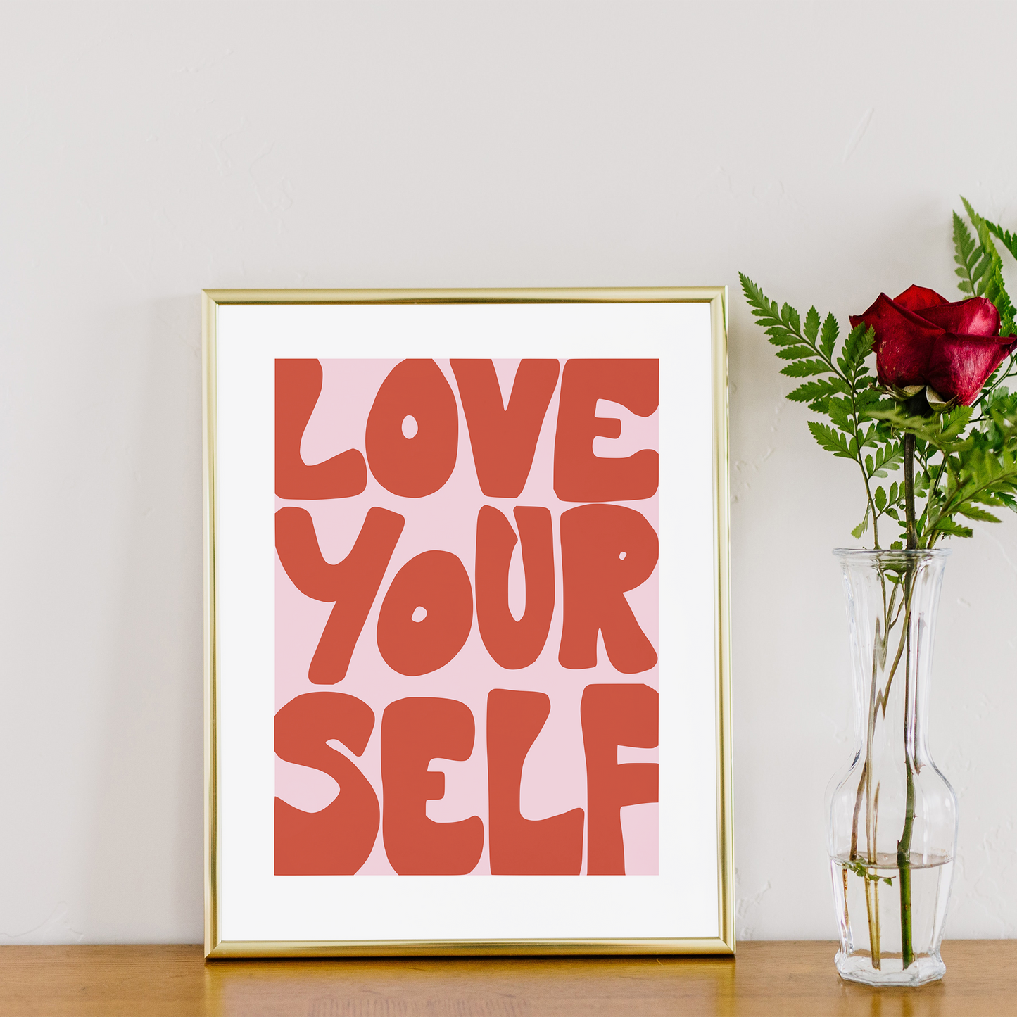 Love Yourself Sayılarla Boyama Seti 35x45 cm