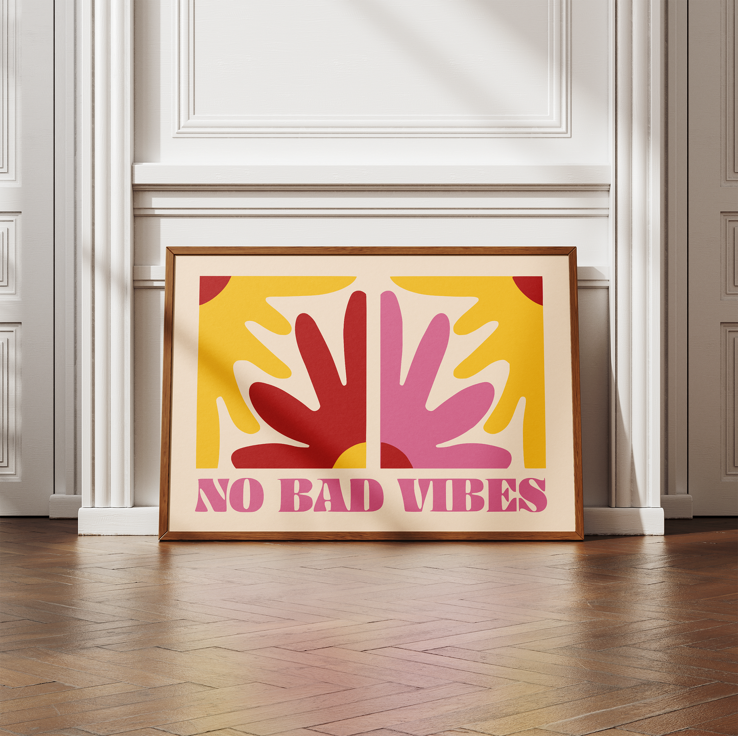 No Bad Vibes Sayılarla Boyama Seti 35x45 cm