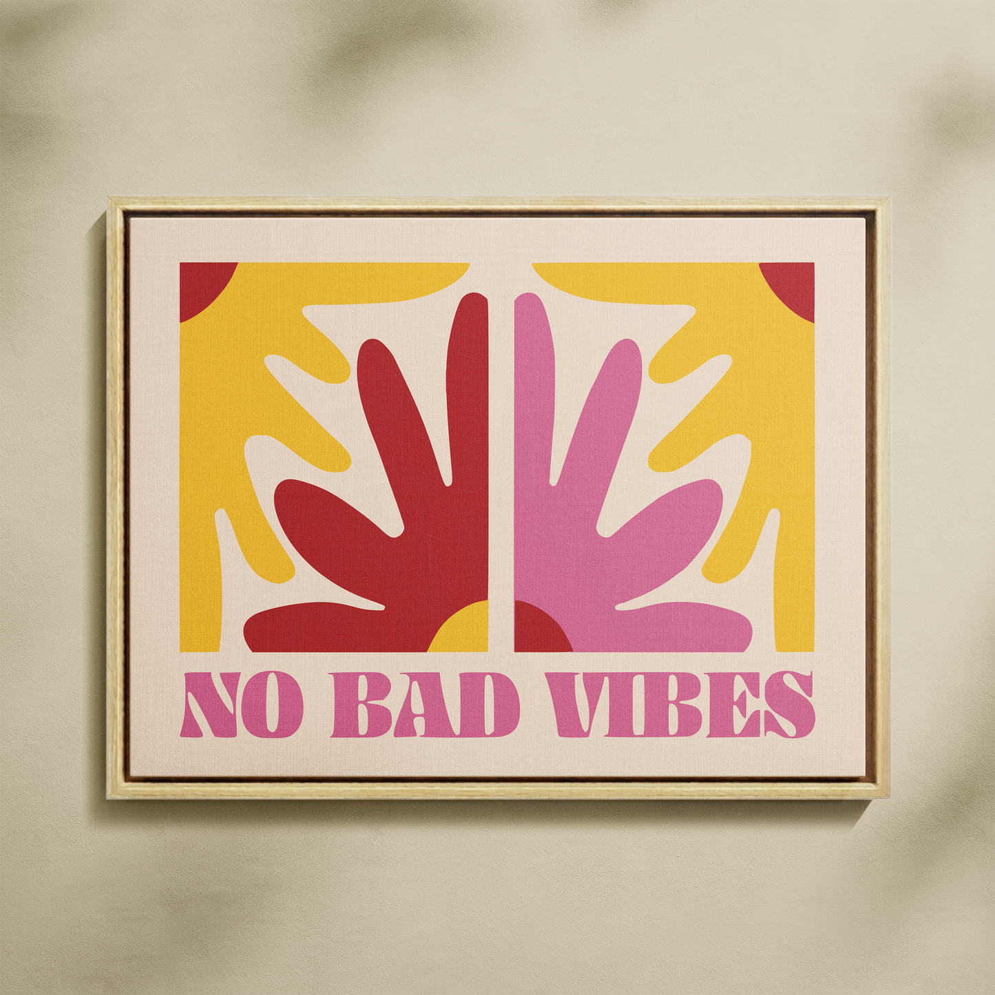No Bad Vibes Sayılarla Boyama Seti 35x45 cm