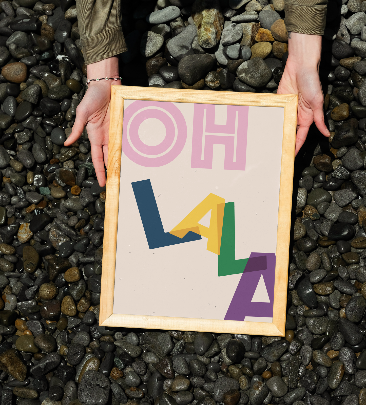 Oh La La Sayılarla Boyama Seti 35x45 cm