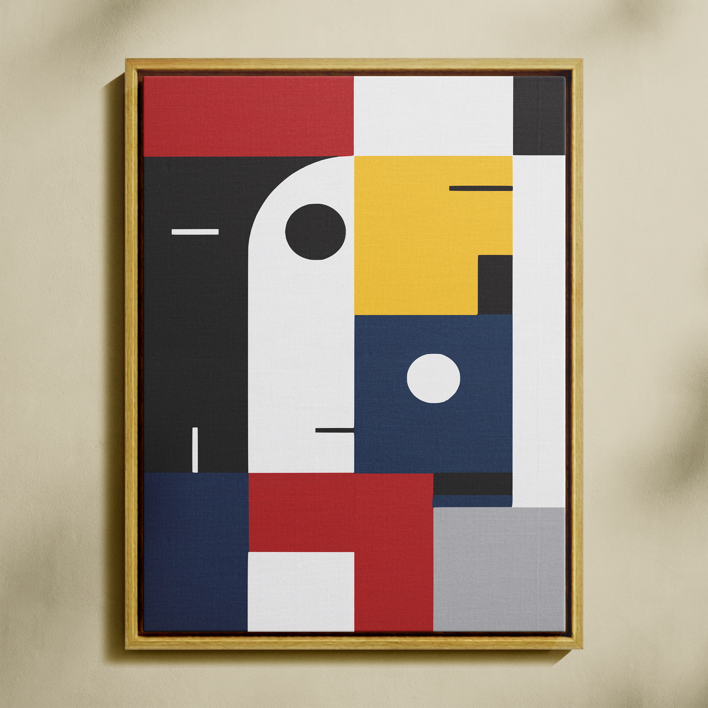 Soyut Sayılarla Boyama Seti 35x45 cm