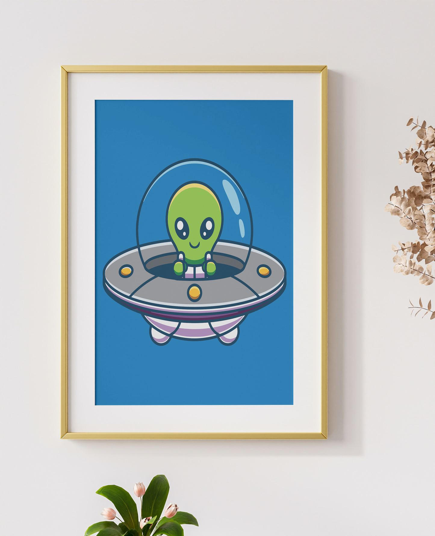Ufo Sayılarla Boyama Seti 35x45 cm