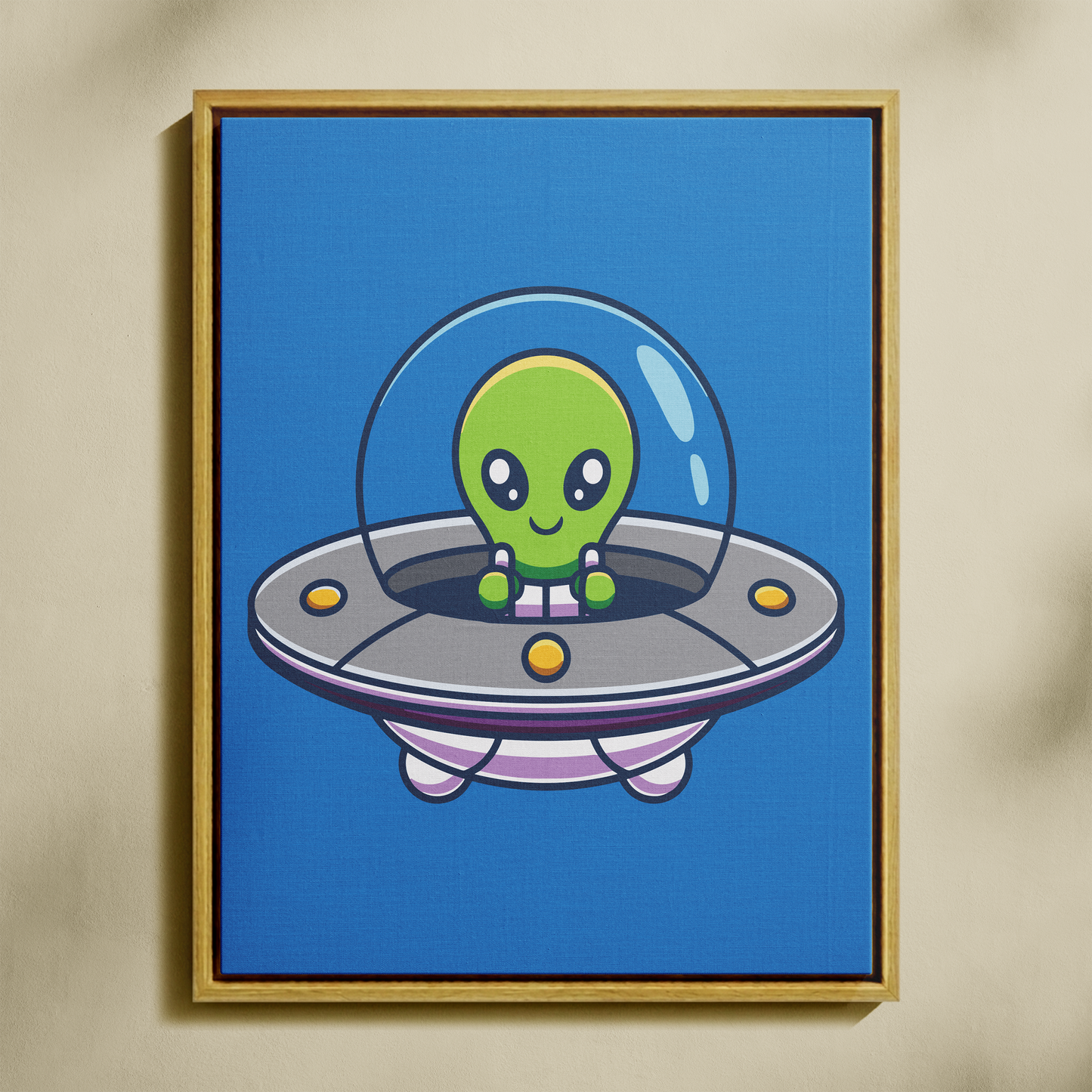 Ufo Sayılarla Boyama Seti 35x45 cm