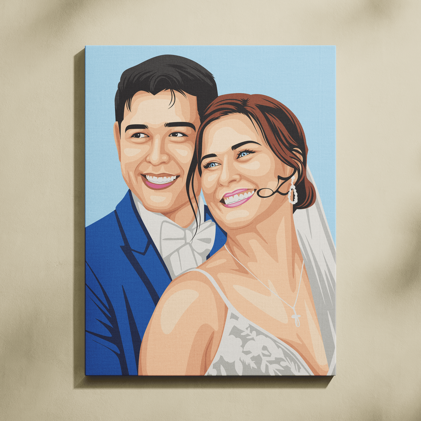 Kişiye Özel Çift Sayılarla Boyama Seti 35x45 cm