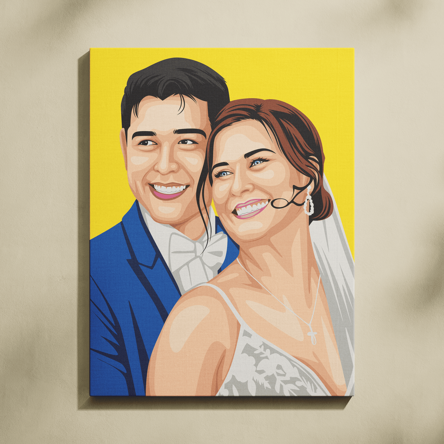Kişiye Özel Çift Sayılarla Boyama Seti 35x45 cm