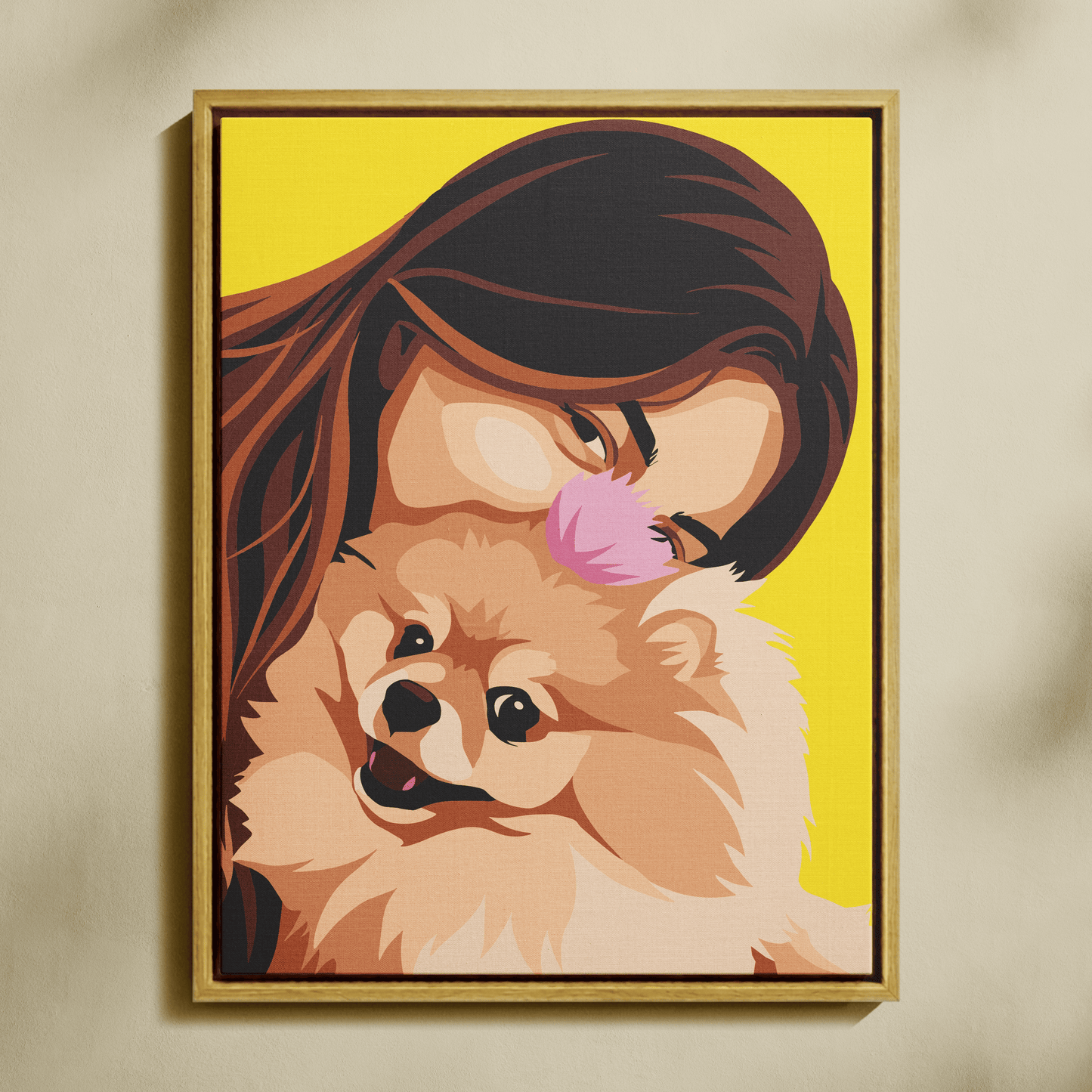 Kişiye Özel Sadık Dostunuz ile Sayılarla Boyama Seti 35x45 cm