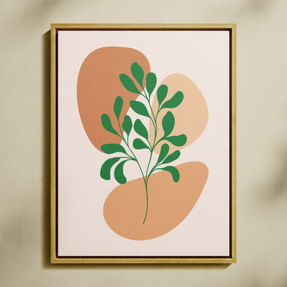 Botanik Yaprakları Sayılarla Boyama Seti 35x45 cm