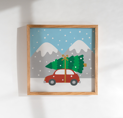 Bu Mevsim Sayılarla Boyama Seti 35x35 cm