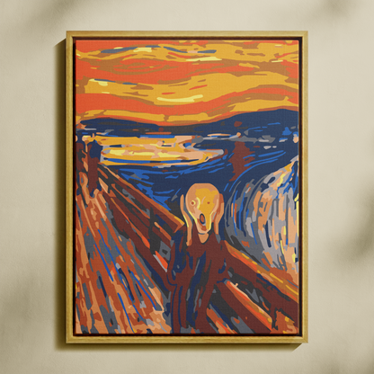 Çığlık Sayılarla Boyama Seti 35x45 cm