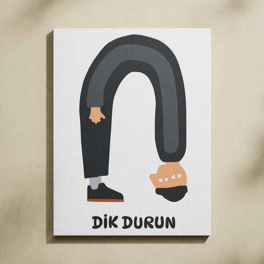 Dik Durun Sayılarla Boyama Seti 35x45 cm