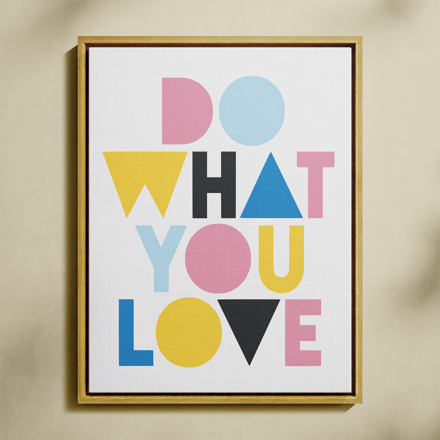 Do What You Love Sayılarla Boyama Seti 35x45 cm