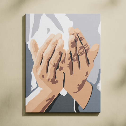 Dua Sayılarla Boyama Seti 35x45 cm