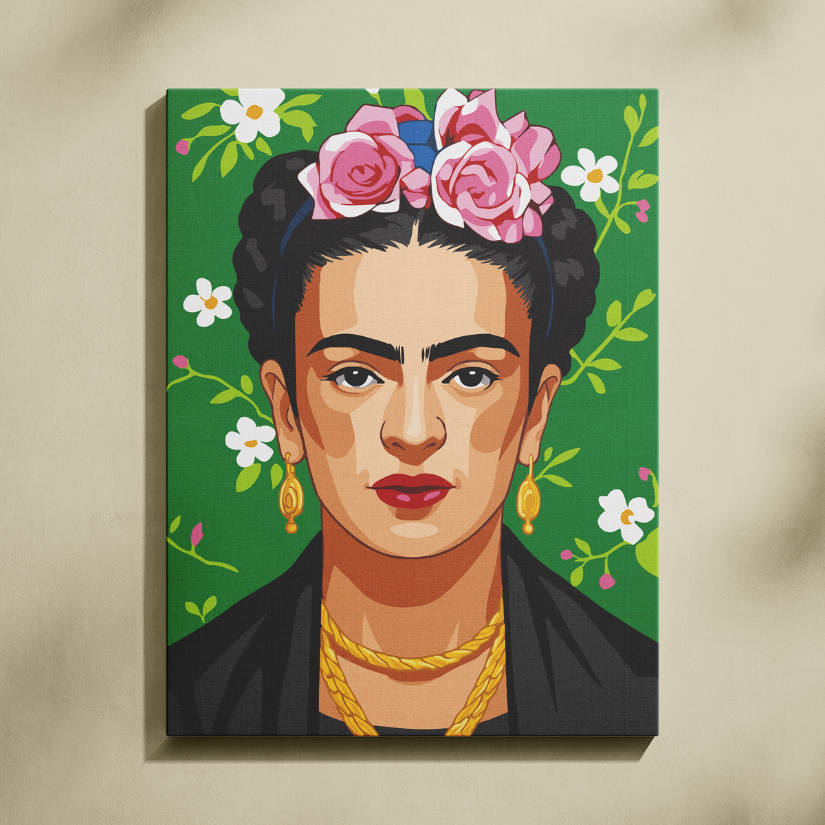 Frida Kahlo Sayılarla Boyama Seti 35x45 cm