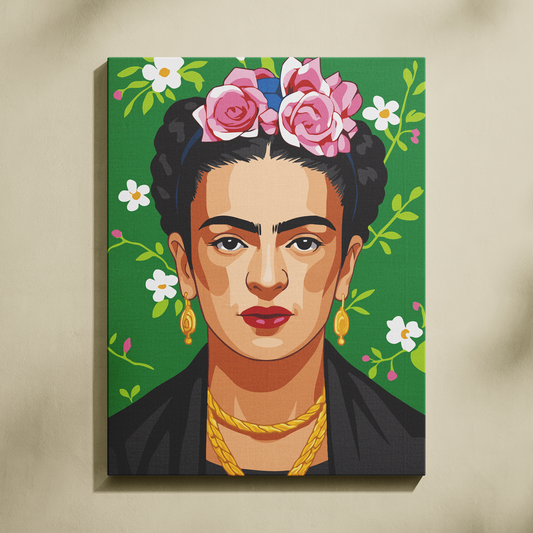 Frida Kahlo Sayılarla Boyama Seti 35x45 cm