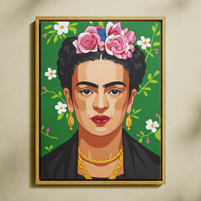 Frida Kahlo Sayılarla Boyama Seti 35x45 cm