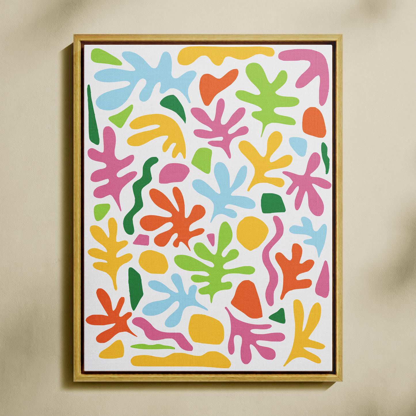 İlkbahar Sayılarla Boyama Seti 35x45 cm