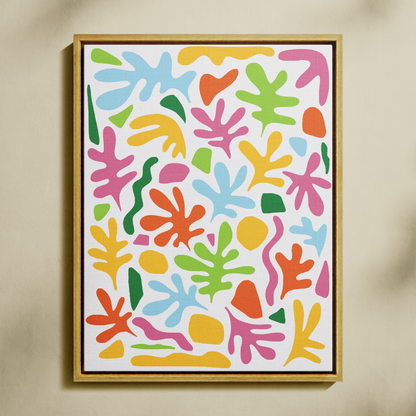 İlkbahar Sayılarla Boyama Seti 35x45 cm