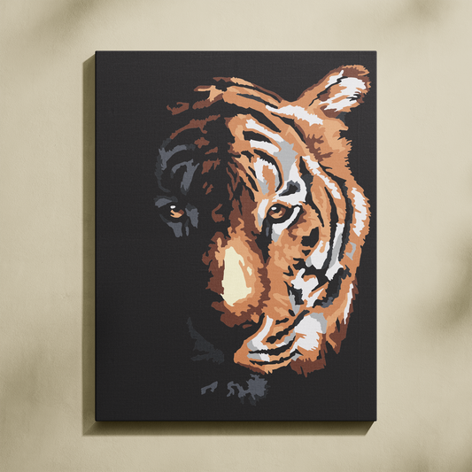 Kaplan Sayılarla Boyama Seti 35x45 cm