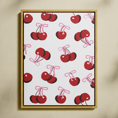 Kiraz Esintisi Sayılarla Boyama Seti 35x45 cm