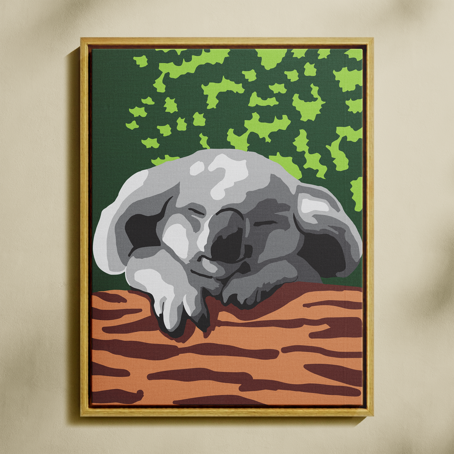 Koala Sayılarla Boyama Seti 35x45 cm