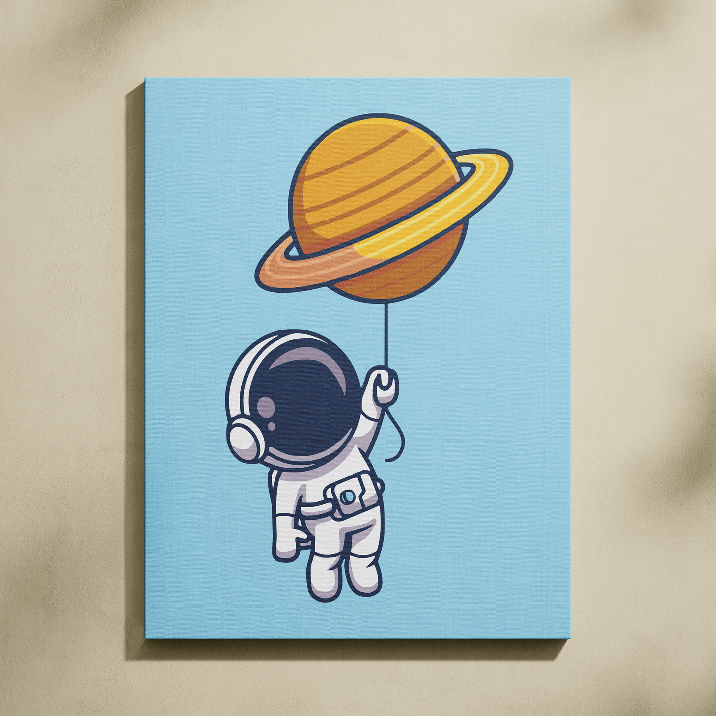 Küçük Astronot Sayılarla Boyama Seti 35x45 cm