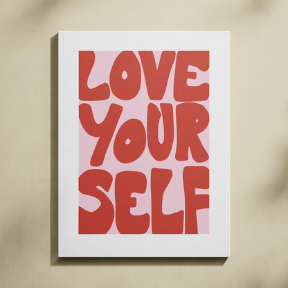 Love Yourself Sayılarla Boyama Seti 35x45 cm