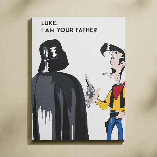 Luke I am Sayılarla Boyama Seti 35x45 cm
