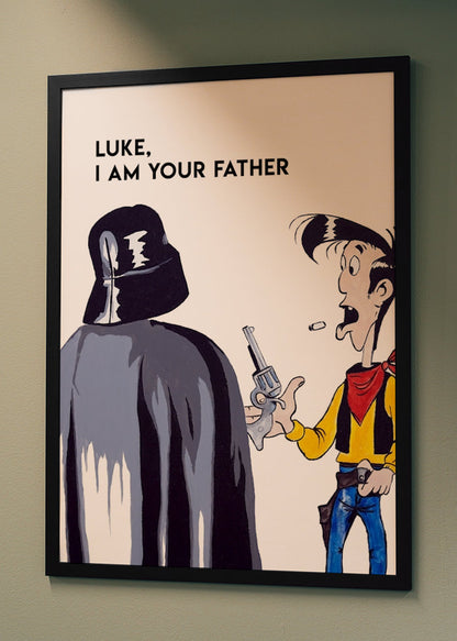 Luke I am Sayılarla Boyama Seti 35x45 cm