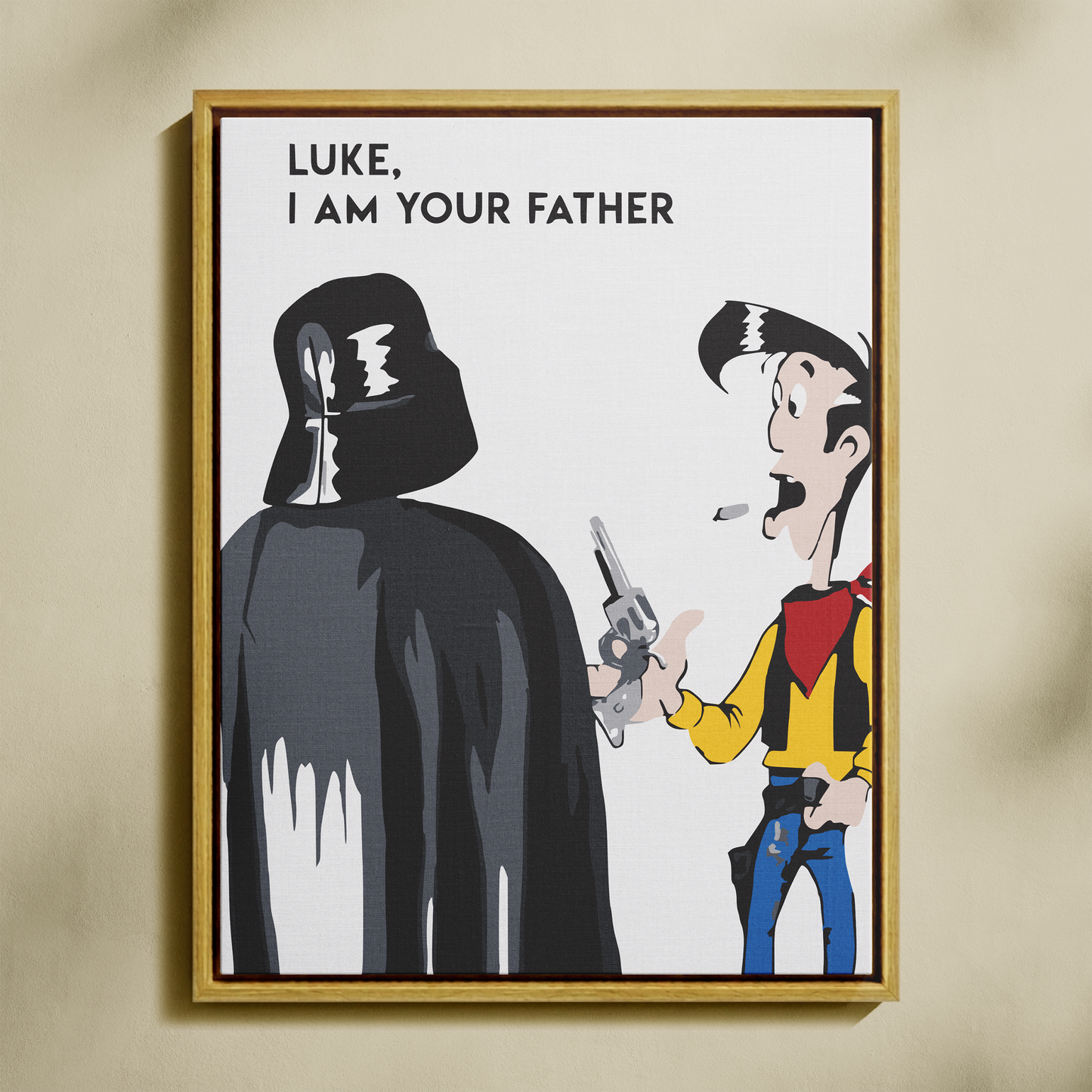 Luke I am Sayılarla Boyama Seti 35x45 cm