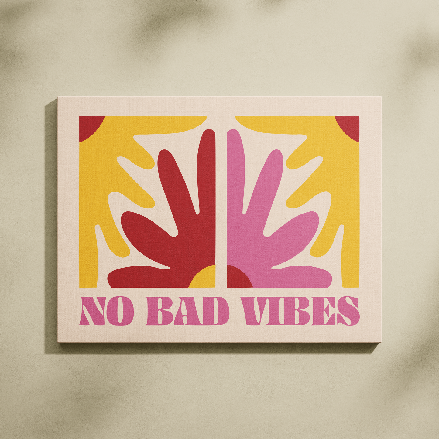 No Bad Vibes Sayılarla Boyama Seti 35x45 cm