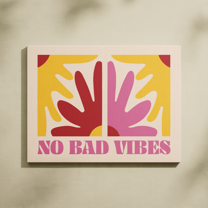 No Bad Vibes Sayılarla Boyama Seti 35x45 cm