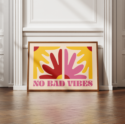 No Bad Vibes Sayılarla Boyama Seti 35x45 cm