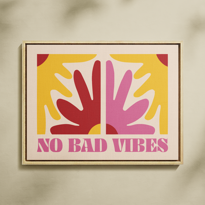 No Bad Vibes Sayılarla Boyama Seti 35x45 cm