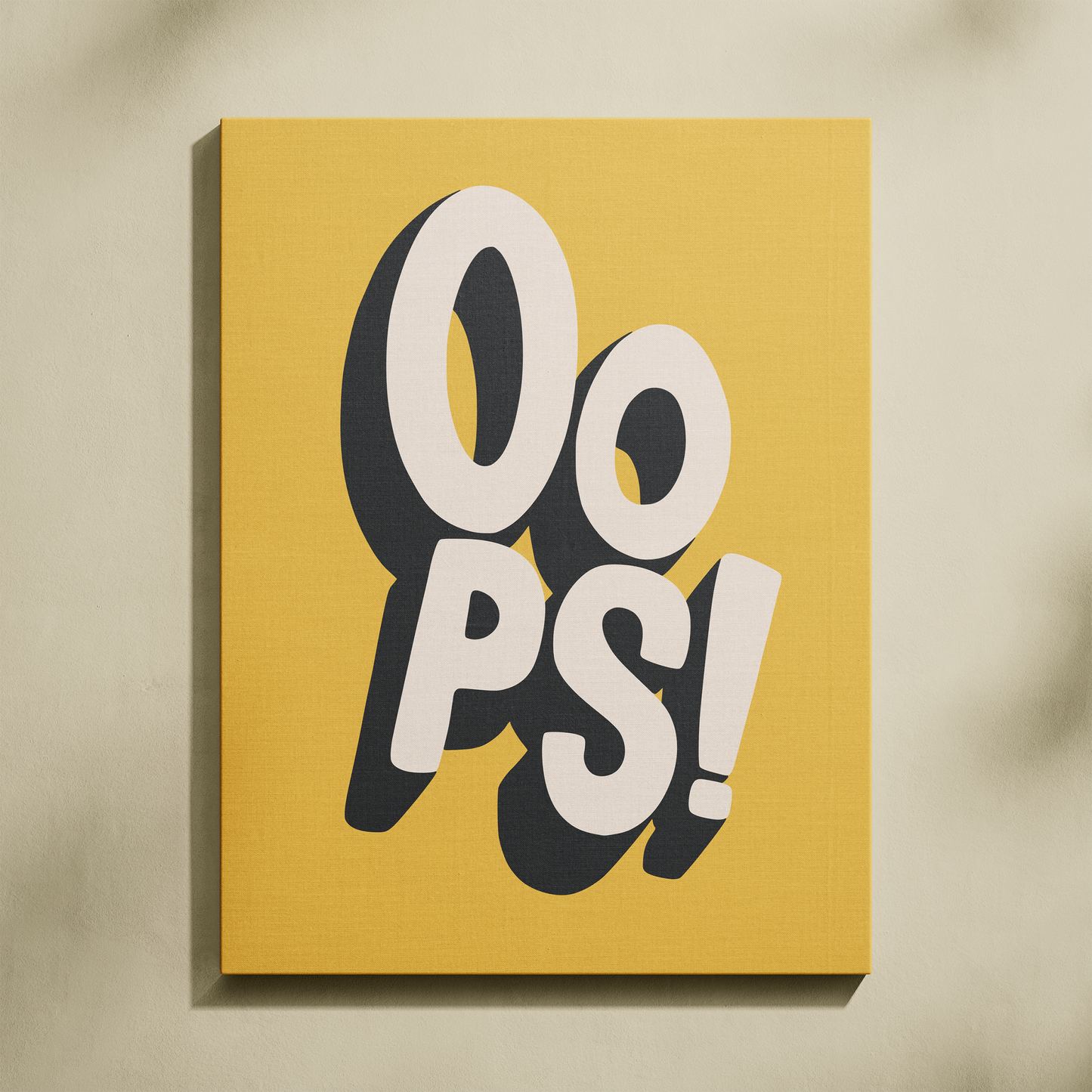 Oops! Sayılarla Boyama Seti 35x45 cm
