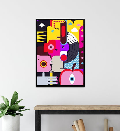Pop Life Sayılarla Boyama Seti 35x45 cm