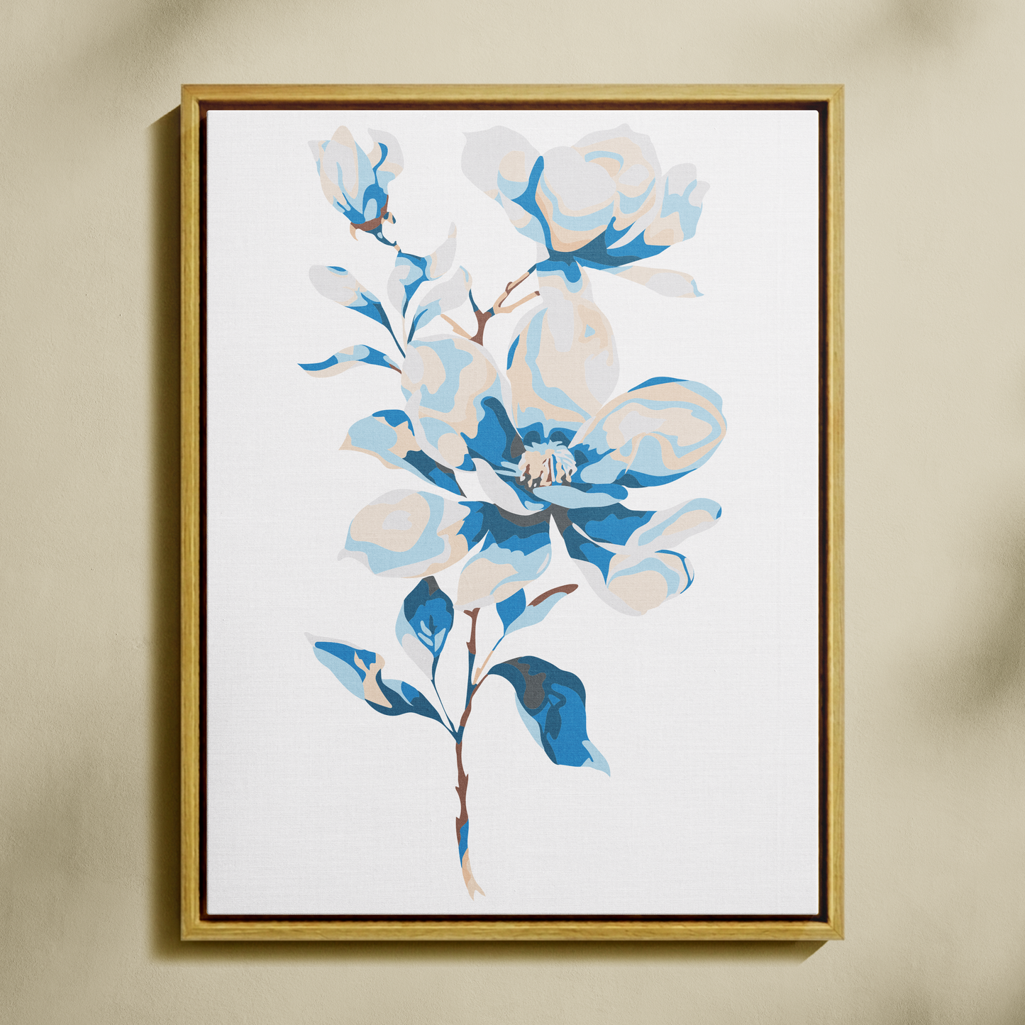 Ruh Çiçeği Sayılarla Boyama Seti 35x45 cm