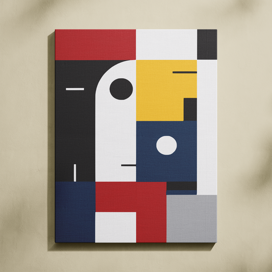 Soyut Sayılarla Boyama Seti 35x45 cm