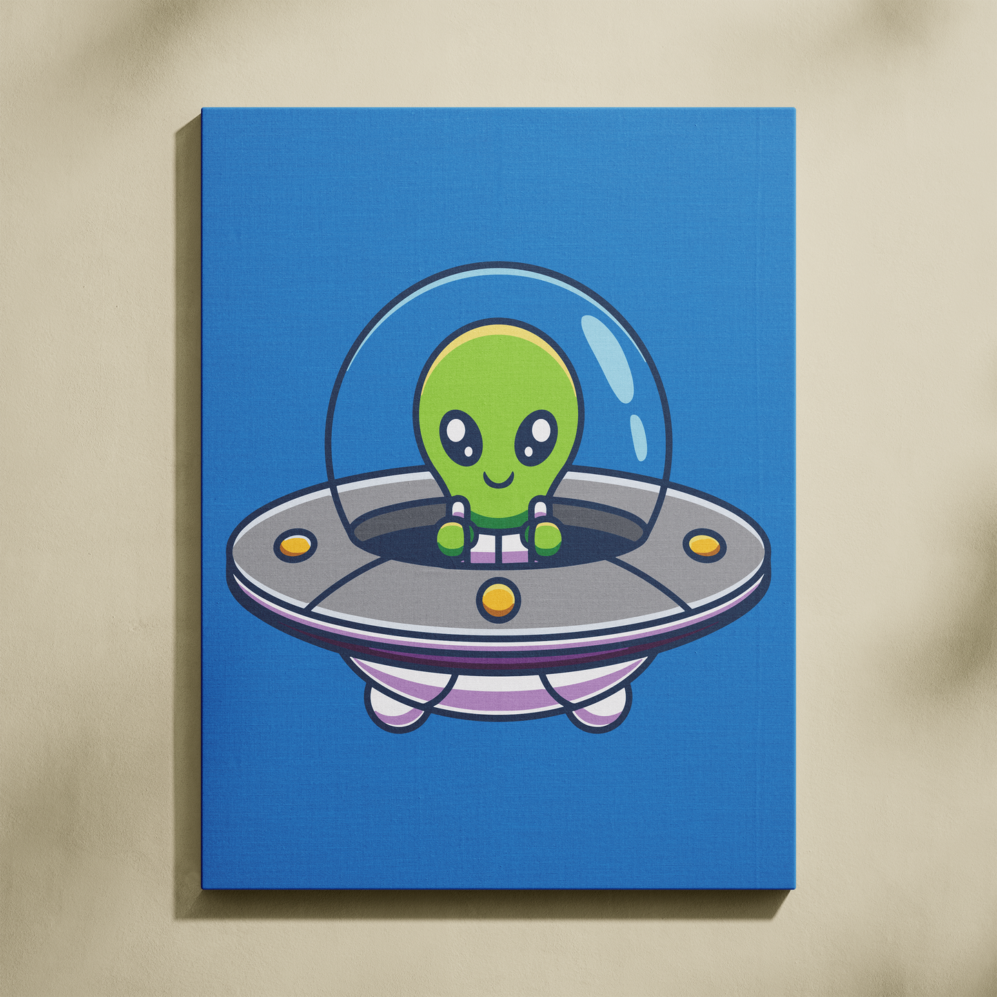 Ufo Sayılarla Boyama Seti 35x45 cm
