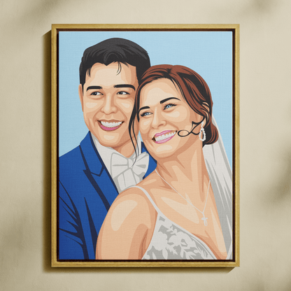 Kişiye Özel Çift Sayılarla Boyama Seti 35x45 cm