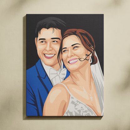 Kişiye Özel Çift Sayılarla Boyama Seti 35x45 cm
