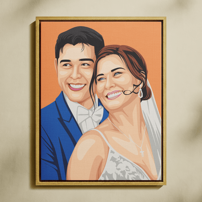 Kişiye Özel Çift Sayılarla Boyama Seti 35x45 cm