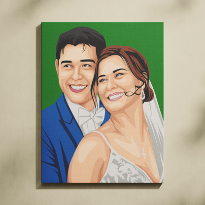 Kişiye Özel Çift Sayılarla Boyama Seti 35x45 cm