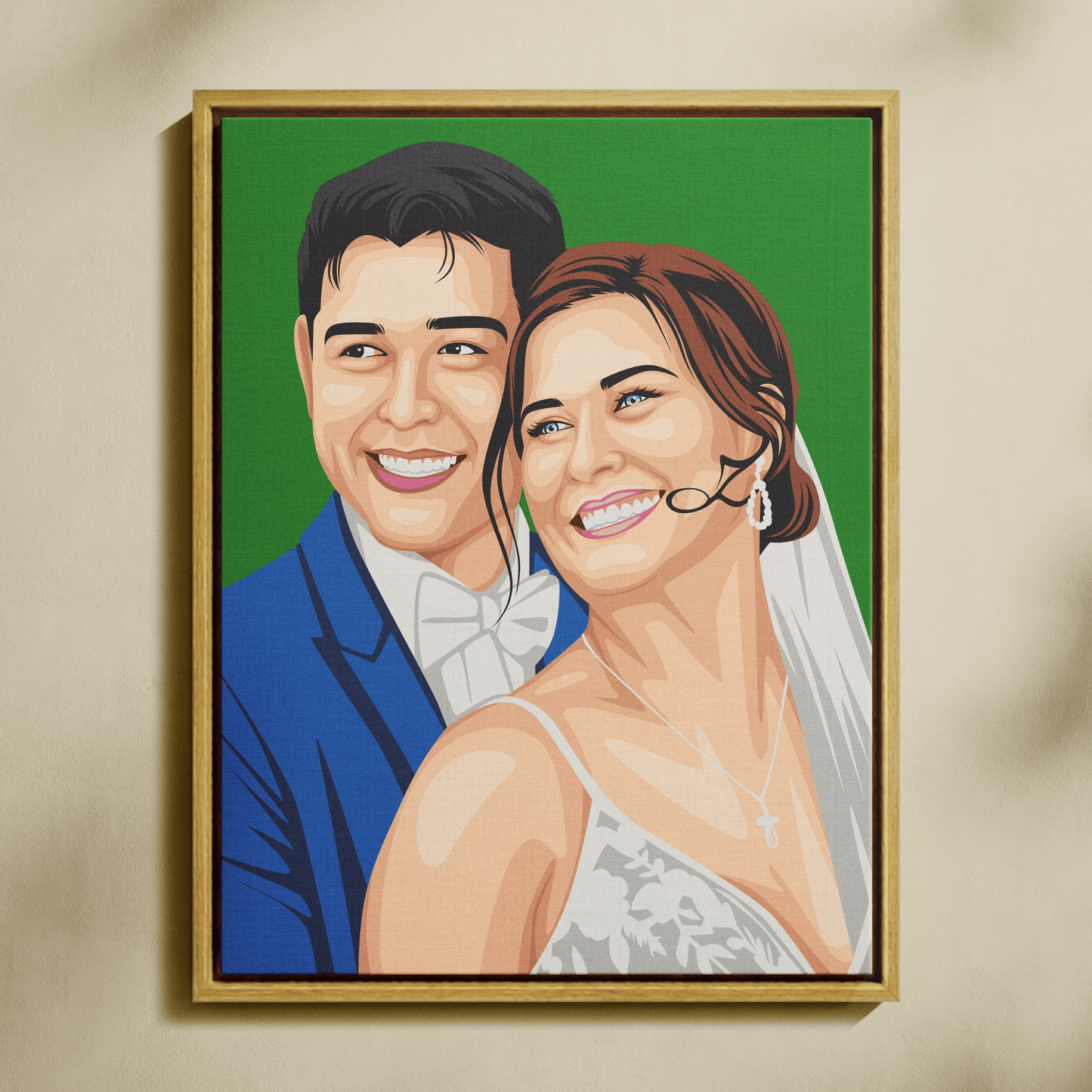 Kişiye Özel Çift Sayılarla Boyama Seti 35x45 cm