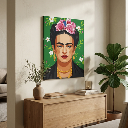 Frida Kahlo Sayılarla Boyama Seti 35x45 cm