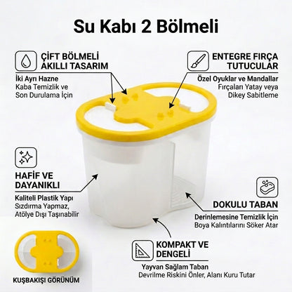 Su Kabı 2 Bölmeli